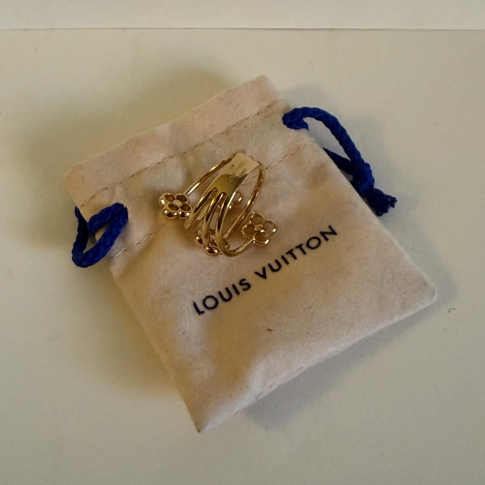 Louis Vuitton Flower Full Ring- Size L - Picture 3 of 5